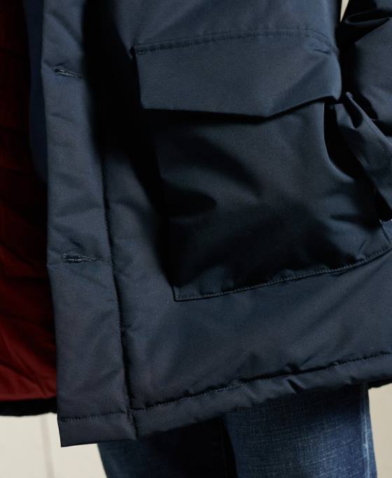 Superdry parka everest îmbrăcăminte marina bărbați JX0Z1027