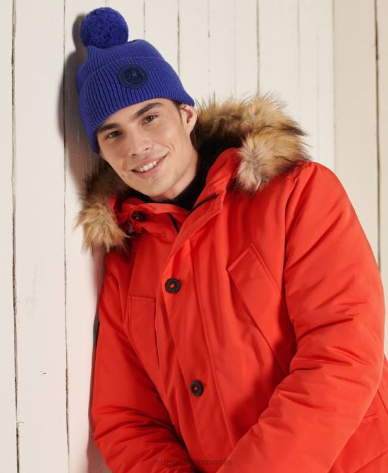 Superdry parka everest îmbrăcăminte portocale bărbați JX0Z1098
