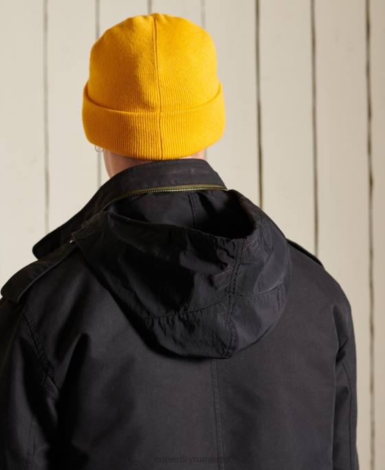 Superdry parka premium militară îmbrăcăminte gri inchis bărbați JX0Z4576