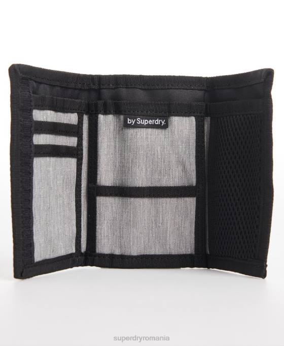 Superdry portofel cu logo accesorii gri bărbați JX0Z6442