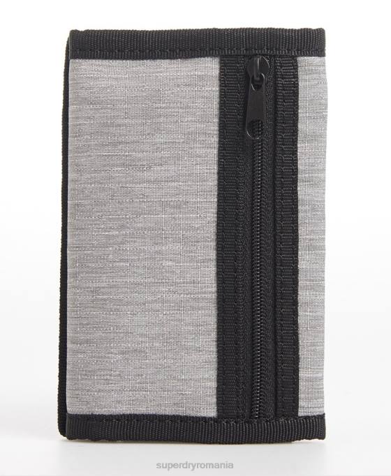Superdry portofel cu logo accesorii gri bărbați JX0Z6442