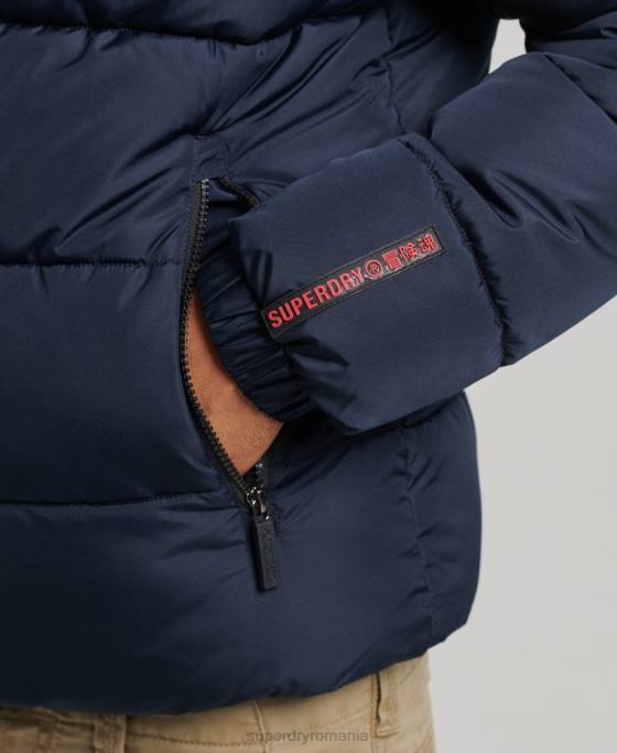 Superdry puf de sport îmbrăcăminte marina bărbați JX0Z4462