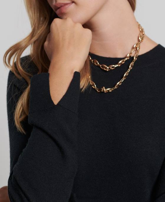 Superdry rochie mini studios merinos îmbrăcăminte negru femei JX0Z2522