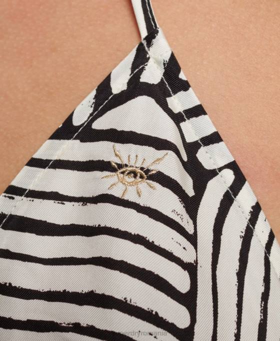 Superdry rochie slip midi cu imprimeu îmbrăcăminte negru femei JX0Z2322