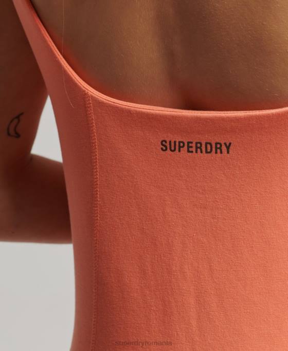 Superdry rochie tech îmbrăcăminte coral femei JX0Z2509