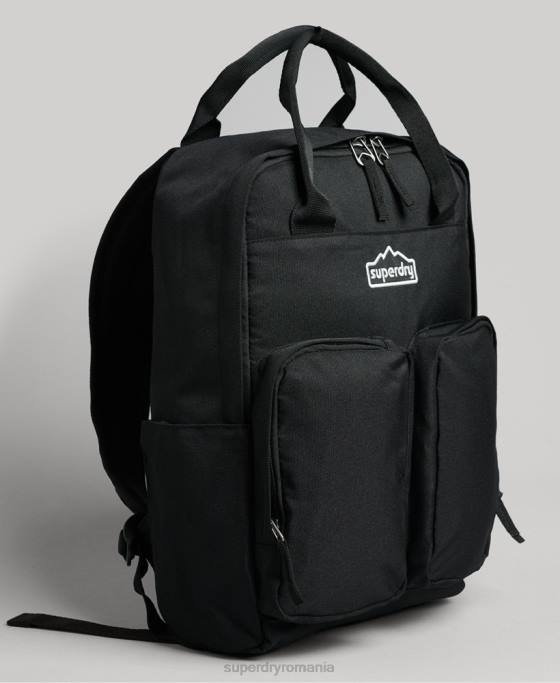 Superdry rucsac cu mâner superior accesorii gri inchis bărbați JX0Z1654