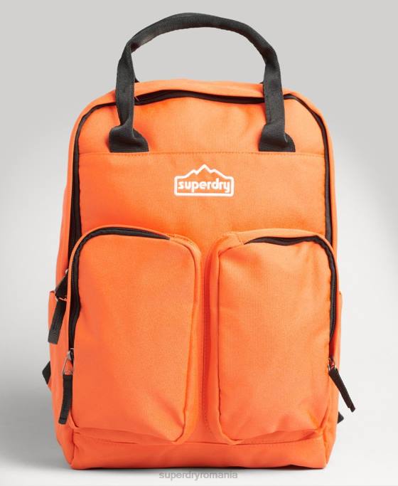 Superdry rucsac cu mâner superior accesorii portocale bărbați JX0Z1662
