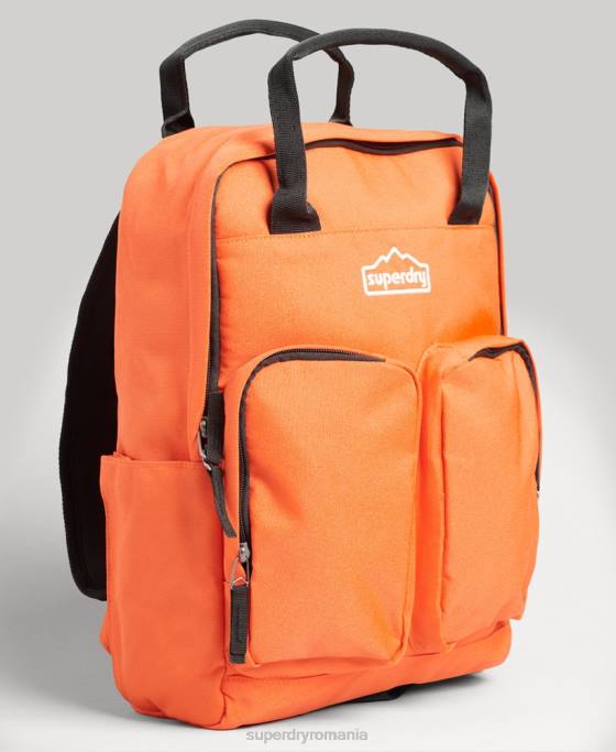 Superdry rucsac cu mâner superior accesorii portocale bărbați JX0Z1662