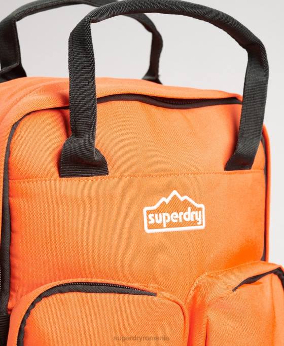 Superdry rucsac cu mâner superior accesorii portocale bărbați JX0Z1662