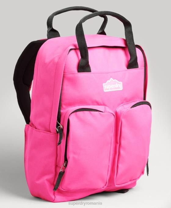 Superdry rucsac cu mâner superior accesorii roz bărbați JX0Z1661