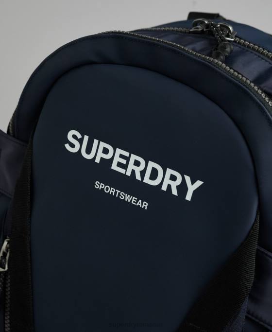 Superdry rucsac grafic cu prelată de munte accesorii marina bărbați JX0Z113