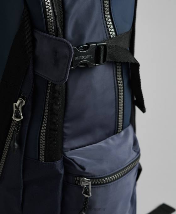 Superdry rucsac grafic cu prelată de munte accesorii marina bărbați JX0Z113
