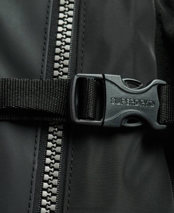 Superdry rucsac grafic cu prelată de munte accesorii negru bărbați JX0Z1639