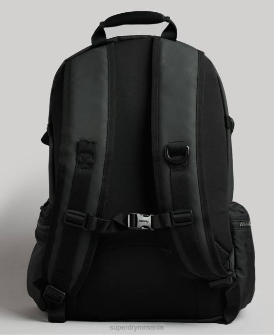 Superdry rucsac grafic cu prelată de munte accesorii negru bărbați JX0Z1696