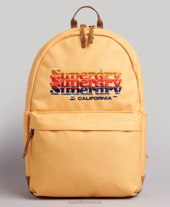 Superdry rucsac montana grafic accesorii galben femei JX0Z1602