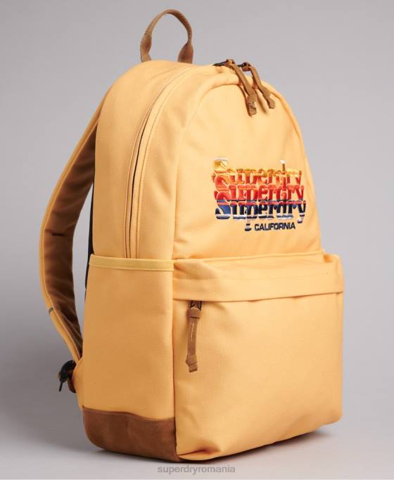 Superdry rucsac montana grafic accesorii galben femei JX0Z1602