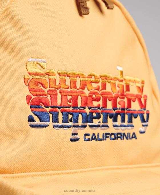 Superdry rucsac montana grafic accesorii galben femei JX0Z1602