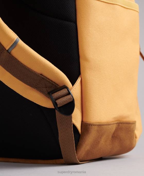 Superdry rucsac montana grafic accesorii galben femei JX0Z1602