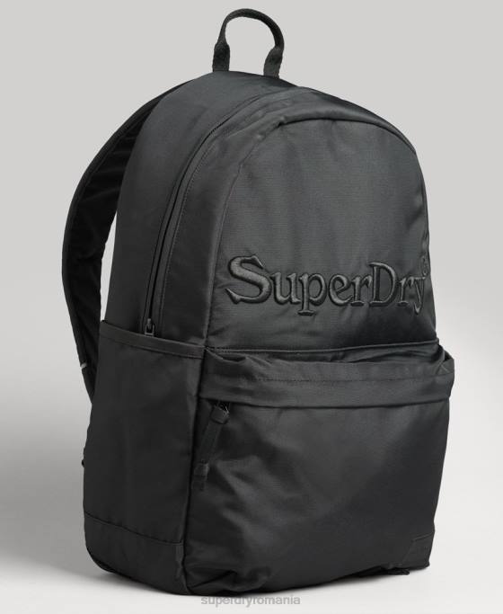 Superdry rucsac montana grafic accesorii gri inchis femei JX0Z1627