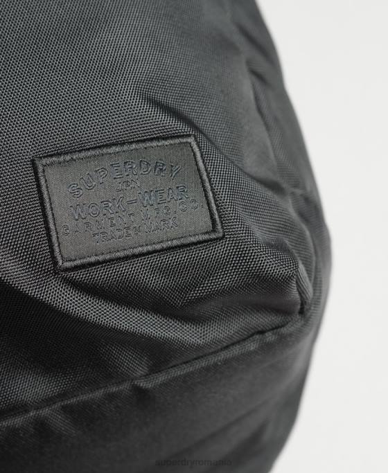 Superdry rucsac montana grafic accesorii gri inchis femei JX0Z1627