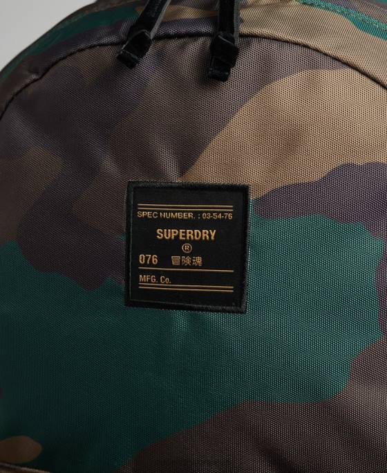 Superdry rucsac montana imprimat accesorii verde femei JX0Z4225