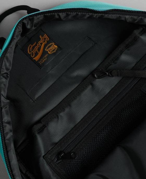 Superdry rucsac montana vintage micro brodat accesorii albastru femei JX0Z1620