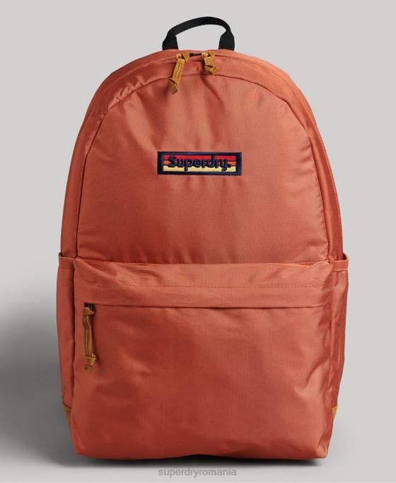 Superdry rucsac montana vintage micro brodat accesorii portocale femei JX0Z1609