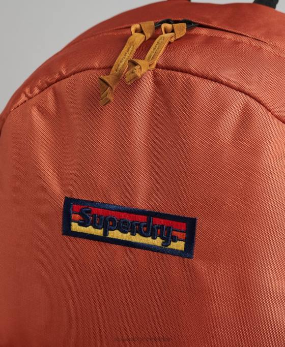 Superdry rucsac montana vintage micro brodat accesorii portocale femei JX0Z1609