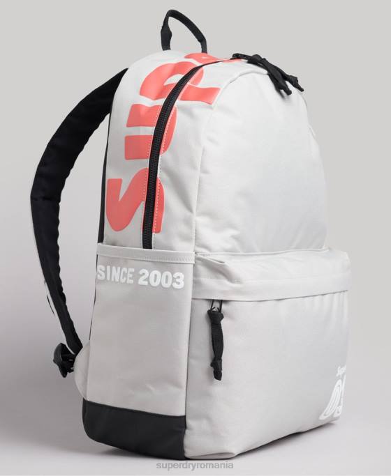 Superdry rucsac vintage terrain montana accesorii gri deschis femei JX0Z4218