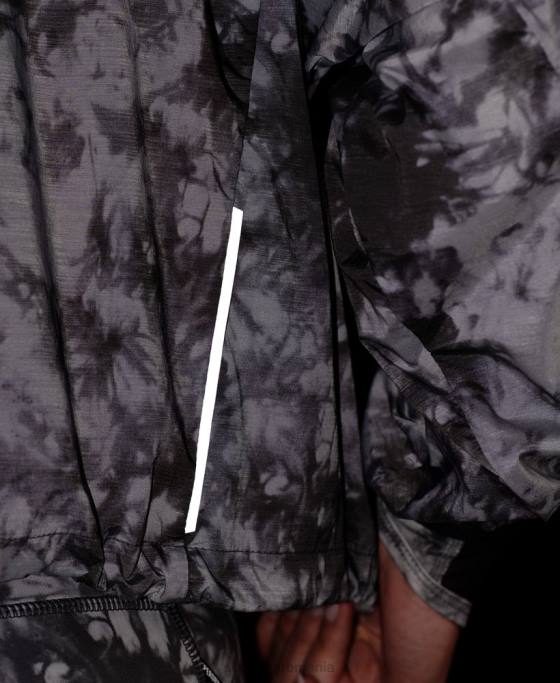 Superdry rulați coajă de ploaie ușoară îmbrăcăminte gri femei JX0Z5665