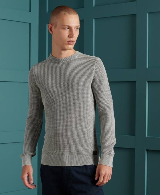 Superdry salopetă academy cu textură vopsită îmbrăcăminte gri bărbați JX0Z5296