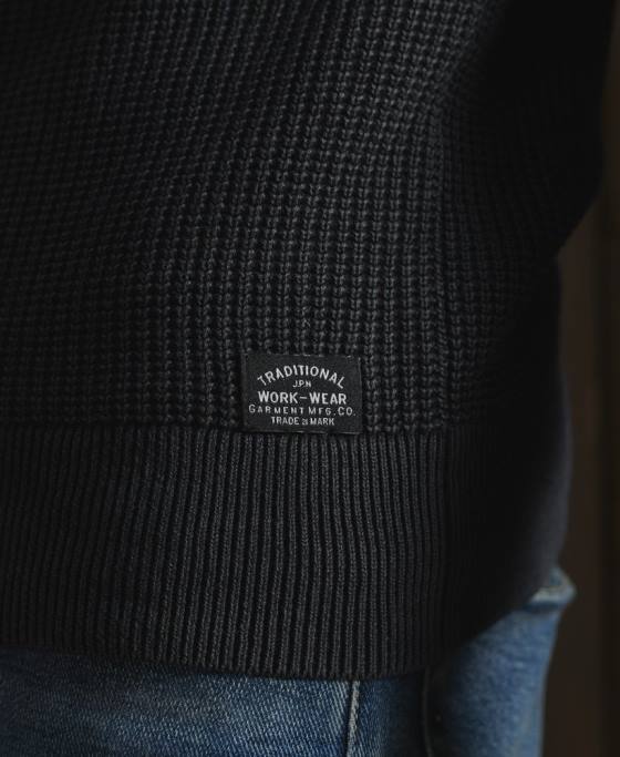 Superdry salopetă academy cu textură vopsită îmbrăcăminte negru bărbați JX0Z5336