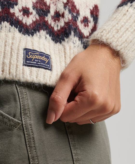 Superdry salopetă zbârcită îmbrăcăminte alb femei JX0Z3983