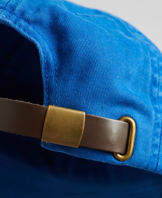 Superdry sapca brodata vintage accesorii albastru bărbați JX0Z1625