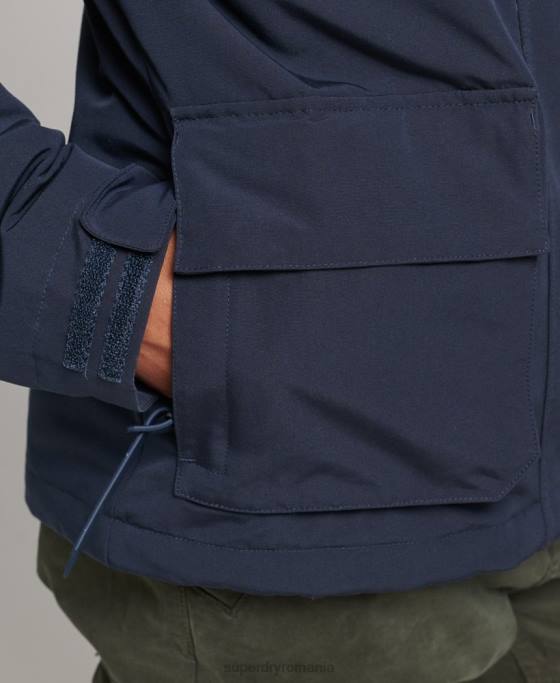 Superdry sd-breaker final cu glugă îmbrăcăminte marina femei JX0Z3587