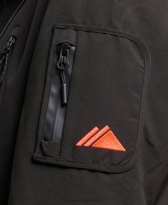 Superdry sd-breaker final cu glugă îmbrăcăminte negru femei JX0Z3665