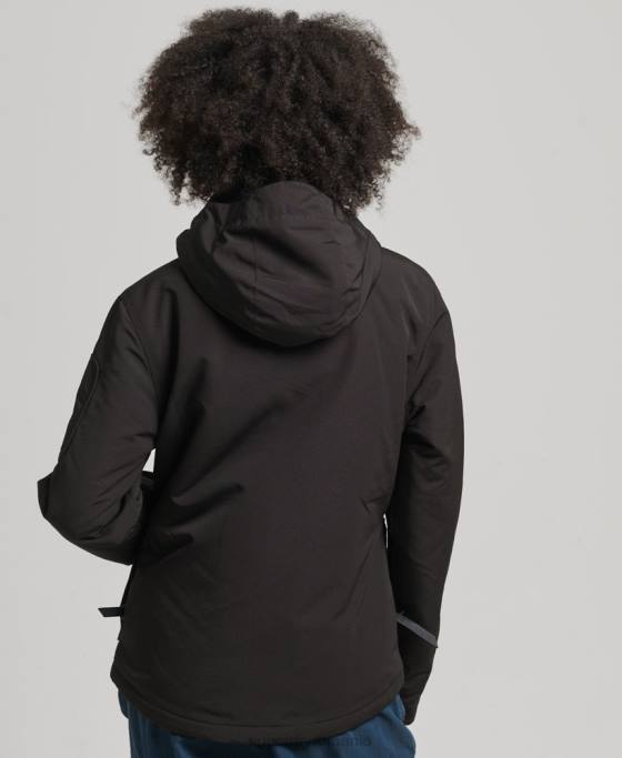 Superdry sd-breaker final cu glugă îmbrăcăminte negru femei JX0Z3742