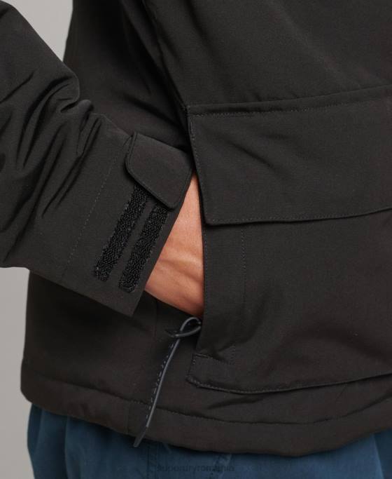 Superdry sd-breaker final cu glugă îmbrăcăminte negru femei JX0Z3742