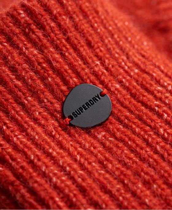 Superdry semi-mănuși de lux studios accesorii roșu femei JX0Z4292