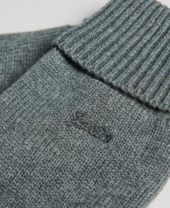 Superdry set de accesorii logo vintage accesorii gri bărbați JX0Z1648