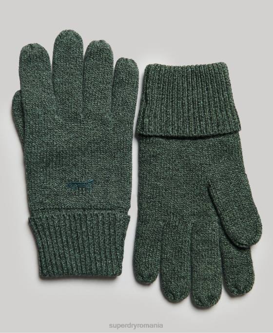 Superdry set de accesorii logo vintage accesorii verde bărbați JX0Z1675