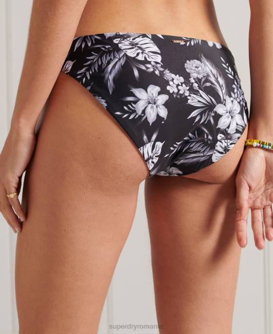 Superdry slip bikini surf îmbrăcăminte negru femei JX0Z6638