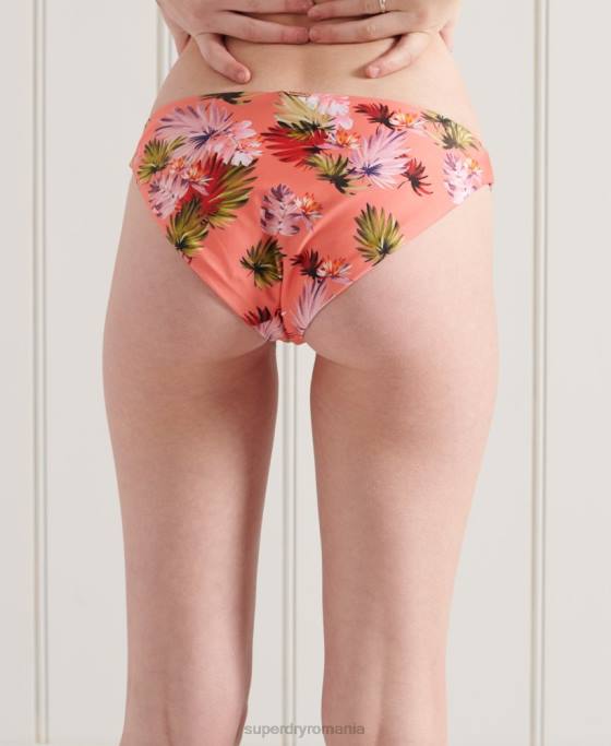Superdry slip bikini surf îmbrăcăminte roz femei JX0Z6635