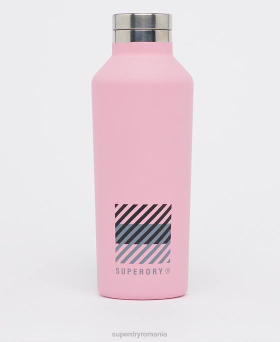 Superdry sticla de oțel de antrenament accesorii roz bărbați JX0Z5375