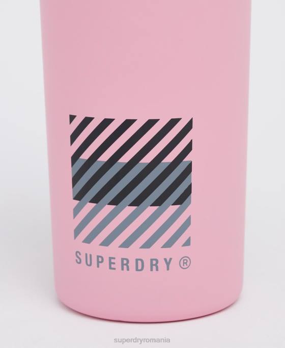 Superdry sticla de oțel de antrenament accesorii roz bărbați JX0Z5375