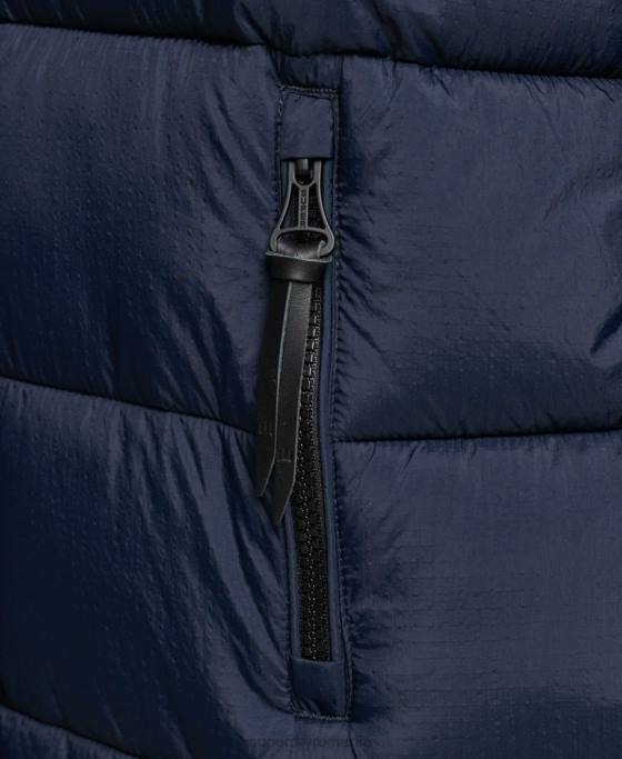 Superdry strat mijlociu cu glugă îmbrăcăminte marina femei JX0Z5669