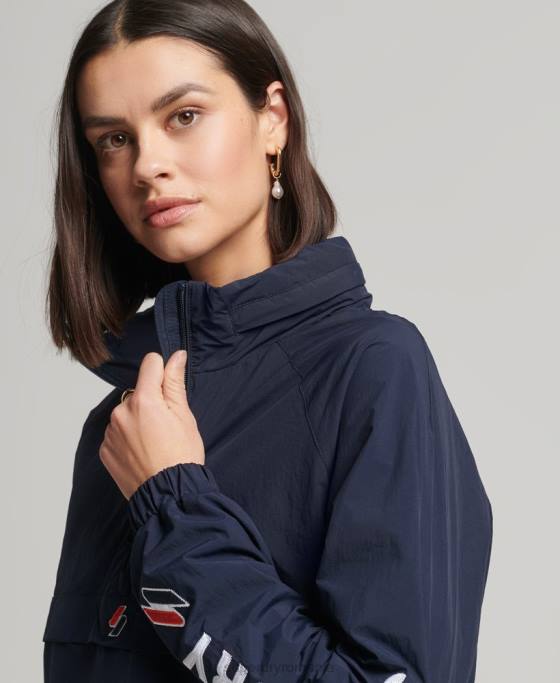 Superdry suprasarcina grafică esențială a codului îmbrăcăminte marina femei JX0Z5581