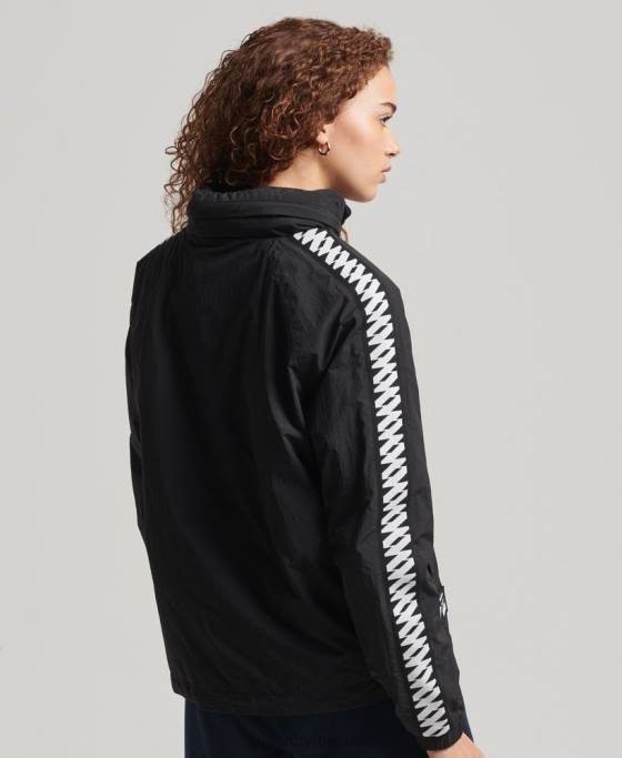 Superdry suprasarcina grafică esențială a codului îmbrăcăminte negru femei JX0Z5444