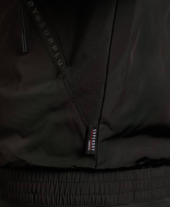 Superdry surplus buns flyweight jachetă bomber îmbrăcăminte negru bărbați JX0Z1196