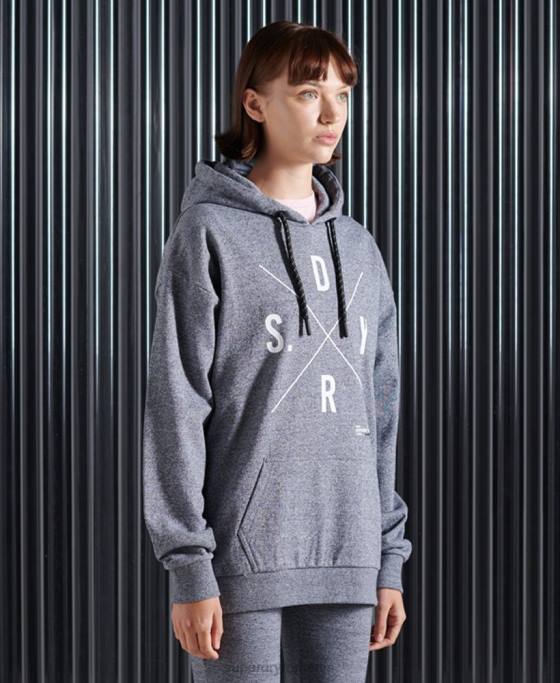 Superdry surplus de hanorac îmbrăcăminte gri femei JX0Z6088